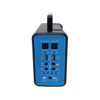 Facile à stocker Kits d'énergie solaire téléphone portable USB ventilateur tablette charge Mini système d'éclairage solaire multifonction système solaire CC