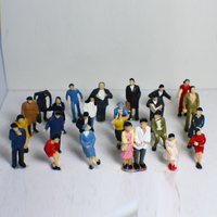 Échelle Z 1/200 modèle blanc arabe peint Figures/échelle architecturale arabe modèles personnes/Architectural Ho échelle personnes humaines