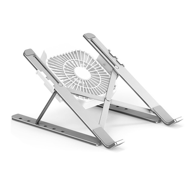 Wholesale Laptop Table Stand Adjustable Laptop Stand With Cooling Fan Aluminium Portable Notebook Stand