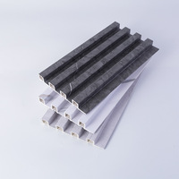 Modern Sound-Absorbing Moisture- Moth-Proof WPC Wall Panels with Wood-Grain Finish for Outdoor Gym Decorative Background Walls