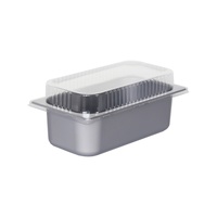Conteneur à crème glacée en plastique résistant au froid, rectangulaire, 4 litres, grande capacité, boîte à crème glacée en PP de qualité alimentaire