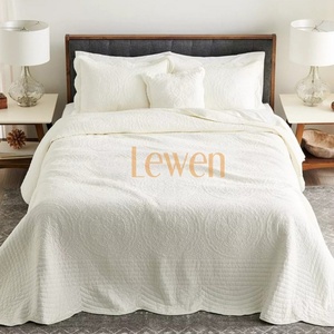 Set Sprei Ringan Bahan Microfiber Solid untuk Semua Musim - Product Image 4