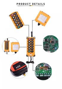 Elevador eléctrico de doble velocidad o puente de gancho Control remoto de grúa inalámbrico - Product Image 6