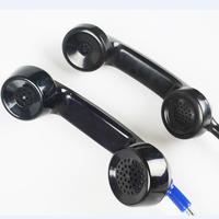 Handset Telepon Umum Retro 3.5mm, Penerima Seluler, Mikrofon, Speaker
