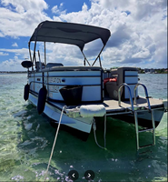 Luxe 7m 23ft aluminium sport pêche Yacht moteurs hors-bord usine directe pour rivière Console divertissement tourisme loisirs
