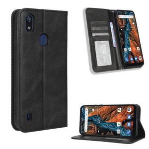Funda de cuero tipo billetera con tapa retro para teléfono Consumer Cellular <span class=keywords><strong>Verve</strong></span> Connect ZTE Z6103 - Product Image 3