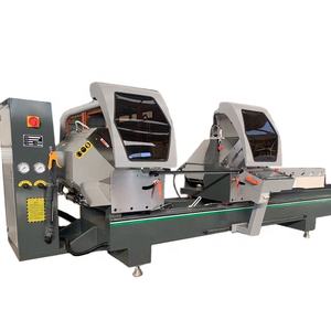 Sierra CNC Motorizada de Doble Cabezal de 500 mm con Control PLC de Alta Precisión para Corte de Aluminio - Product Image 1