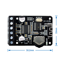 Module amplificateur de puissance numérique stéréo sans fil Bluetooth 10W/15W/20W/30W/40W 12V/24V haute puissance XY-P15W