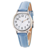 Jam Tangan Kulit Wanita Dial Kecil Model Minimalis Quartz untuk Grosir