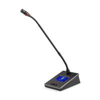 Sistema de Conferencia Cableado con Seguimiento de Cabeza de Cámara, Unidad de Presidente Ajustable e Impermeable para Discusiones, Micrófono Digital