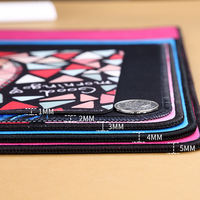 Tapis de souris de jeu en caoutchouc imperméable RGB 14 couleurs, sans fil, antidérapant, écologique, 800x400x4mm, épaisseur 4mm