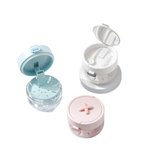 3-in-1 opbergdoosje met spiegel en reinigingsbakje, draagbare aligner opbergbox voor Invisalign gebitsprotheses, groothandel OEM - Product Image 6