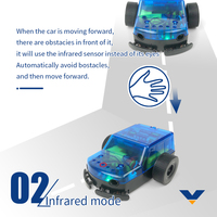 Vente en gros Kit de robot multifonction 4 en 1 Kit d'expérimentation scientifique Jouets à détection intelligente Voiture pour enfants Kits d'activités
