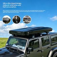 Tente de toit pour SUV avec échelle télescopique en aluminium de 2,6 m, en ABS, à ouverture rapide, avec aération, double couche, quatre saisons, capacité 3 personnes