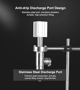 Machine de remplissage pneumatique à tête unique pour miel, huile, jus, confiture, crème, lotion, shampoing, sauce, ketchup, détergent - Product Image 5