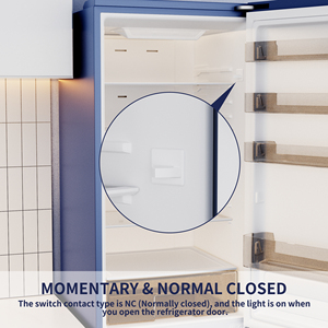 <span class=keywords><strong>Heavy</strong></span>-<span class=keywords><strong>Duty</strong></span> 2 Pin tủ lạnh chuyển đổi ánh sáng thường đóng cửa tủ lạnh cửa đẩy nút chuyển đổi chất lượng thiết bị chuyển mạch cho tủ lạnh sử dụng - Product Image 5