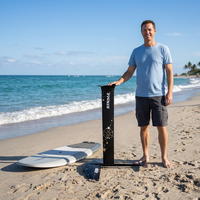 Nouvelle conception d'hydrofoil en fibre de carbone pour sports nautiques, surf et pump foil