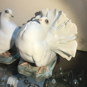 Figurita de cerámica de <span class=keywords><strong>Capodimonte</strong></span> para palomas, accesorio personalizable de <span class=keywords><strong>porcelana</strong></span> - Product Image 5