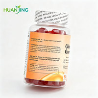 Complément Alimentaire Gommes 13-en-1 en Forme d'Ours à Base de L-Glutathion, Antioxydant, Collagène et Multivitamines pour la Beauté - OEM