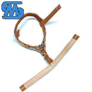 حذاء نسائي أنيق من حجر الراين حزام خلفي مطاطي علوي صندل ذاتي الصنع - Product Image 4