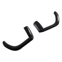 Accessoires de décoration intérieure de voiture : Cache de protection pour grille de ventilation latérale avant pour TOYOTA Fortuner 2016+