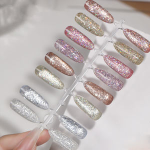 AILANUO - Juego de Esmaltes de Uñas con Purpurina de Cristal de 8 Colores - Gel Brillante Reflectante para Discoteca, Personalización al por Mayor - Product Image 2