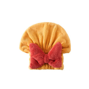 Gorro de Secado de Pelo para Niñas, de Felpa Coral, Secado Rápido, Color Sólido, para Uso Doméstico - Product Image 4