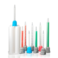 MB05-16 MB05-24 1x1 Embouts de mélange statique jetables à double seringue 50ML Buse de mélange carrée pour époxy Buse de mélange à deux composants pour J-B Weld