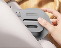 Nouveau Pas Cher Pliable 360 Rotation En Métal Bureau Mobile Support De Téléphone Réglable Bureau Paresseux Support Tablette Table Support De Téléphone Portable