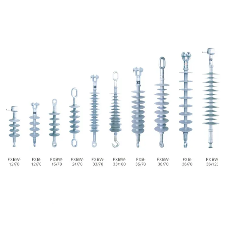 SMICO productos de exportación 500KV 160KN de vidrio Pin aislantes de alta tensión