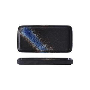 Piatto da Portata Rettangolare in Ceramica di Alta Qualità con Fondo Piatto, Piatto da Sushi in Porcellana, Vassoio Personalizzabile <span class=keywords><strong>per</strong></span> Alimenti, Stoviglie da Ristorante - Product Image 6
