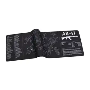 Cheap Factory Price Guns Ak 47 Cleaning Pad Baby Carpet Of Activity Gun Mat pad mouse pad