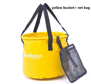 Seau d'eau pliable en PVC léger avec logo personnalisé imprimé pour les voyages, le camping, la plage, le stockage en extérieur 10L/20L/28L 2025 - Product Image 3