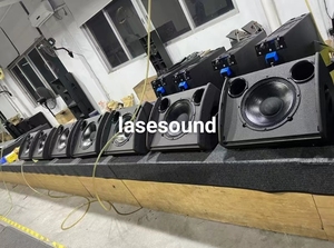 Yüksek kalite Mini sıralı hat hoparlör taşıması kolay 12 inç + 3 inç hoparlörler açık oyun küçük partiler kilise toplama monitör - Product Image 6