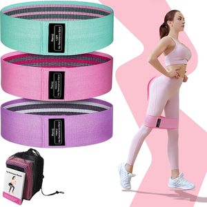 ชุดยางยืดออกกำลังกายสะโพกแบบกันลื่น 3 เส้น ขายดี - Product Image 3