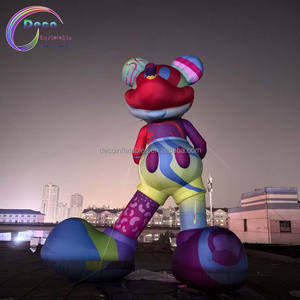 มิกกี้เมาส์เป่าลมการ์ตูนแบบเป่าลมได้พร้อมไฟ LED และพัดลมในตัวสำหรับแสดงกิจกรรมทนทานปรับแต่งได้ - Product Image 3