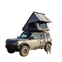 Tente de toit TOP MOUNT en aluminium alvéolé, toile 280g, tente de voiture avec bâche Oxford 420D pour toutes les saisons et les aventures en plein air