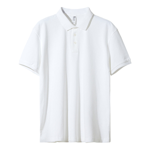 高品質企業制服 220gsm 100%綿 メンズポロTシャツ カスタムメンズ刺繍ロゴポロTシャツ ゴルフポロシャツ - Product Image 1