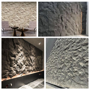 Panneau mural <span class=keywords><strong>extérieur</strong></span> en faux pierre PU, polyuréthane léger, <span class=keywords><strong>prix</strong></span> d'usine, pierre artificielle - Product Image 6