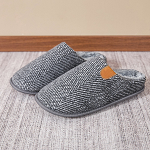 Mens Cozy <strong>Memory</strong> <strong>Foam</strong> Scuff <strong>Slippers</strong> Slip on Warm House Indoor Shoes - Product Image 2