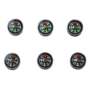 Boussole miniature à huile 12 mm, outil de navigation portable pour l'extérieur, conception en plastique écologique, haute précision, type portable - Product Image 4