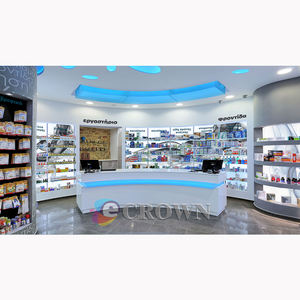 <strong>Pharmacy</strong> <strong>Armoire</strong> Cabinet Drug showcase <strong>Pharmacy</strong> Shop Design Showcase for Mall Design Shop Cabinet ODM - Product Image 6