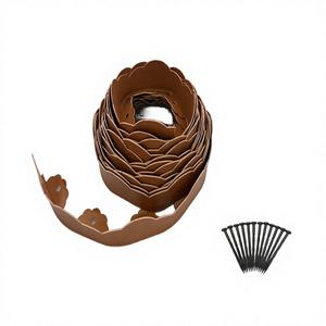 Bordure de jardin flexible rectangulaire Sunsbuild de haute qualité, sans crevaison, en PE, résistante aux intempéries, pour allée et chemin - Product Image 1