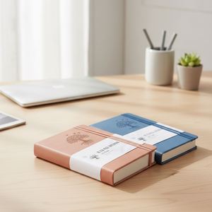 Agenda/Diario/Planificador 2026 sin Fecha, A5, con Puntos, Tapa Dura de Cuero PU, Personalizable, Semanal, Mensual, Diario, Académico - Product Image 2