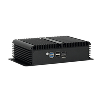 Routeur industriel embarqué Firewall X86 Win10 Linux N100 Mini PC 16 Go de RAM, double LAN, ordinateur sans ventilateur, Mini PC