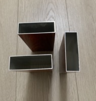 Tubes et profilés en aluminium de haute qualité, série 6000, sur mesure, traitement de surface par anodisation, découpe pour fenêtres et portes
