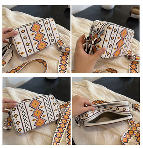 New Personalised Design Camera Bag Shoulder Slanting Lightweight Small Square Bag Embroidery <b>Backpack</b> for <b>Ladies</b> Tanjing - Product Image 3