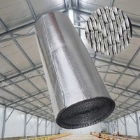 Barrière Radiante en Aluminium Réfléchissant/Feuille de Bulles d'Air Laminée MPET 2mm/3mm pour Isolation de Carrelage, Réflectivité 90%-95%