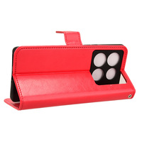 Pour Infinix Note 40 Pro 5G Premium Flexible PU Crazy Horse Pattern Wallet Pouch Flip Magnetic Card Slot TPU Leather Phone Case
