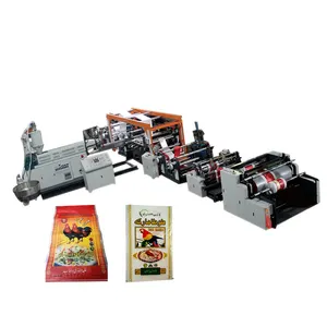 Mesin Laminating Tenun Pp Kecepatan Tinggi Mesin Laminating Kain Tenun Jenis Ekstrusi